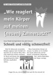 Plakat f&uuml;r Zahnarzpraxen