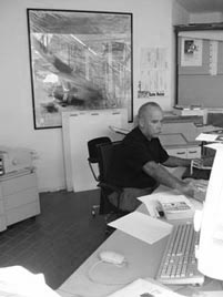Peter Sell im Studio