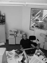 Peter Sell im Studio