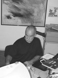 Peter Sell im Studio