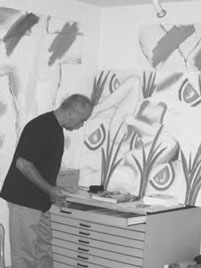 Peter Sell im Studio